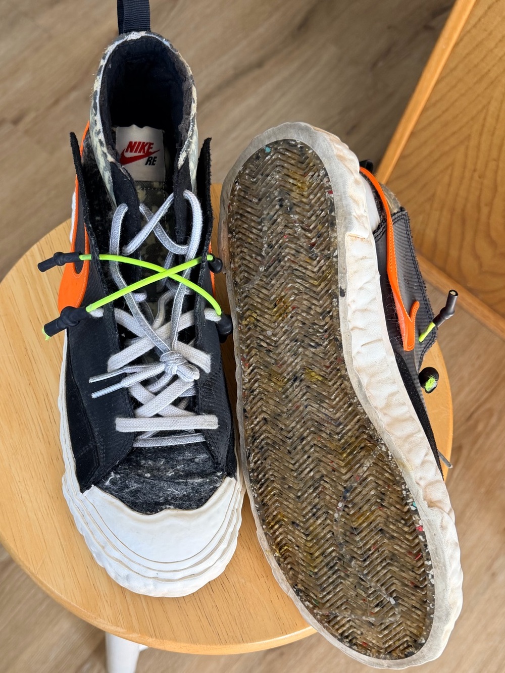 Men’s Nike Blazer Mid x READYMADE Camo high top. - Picture 3 of 5